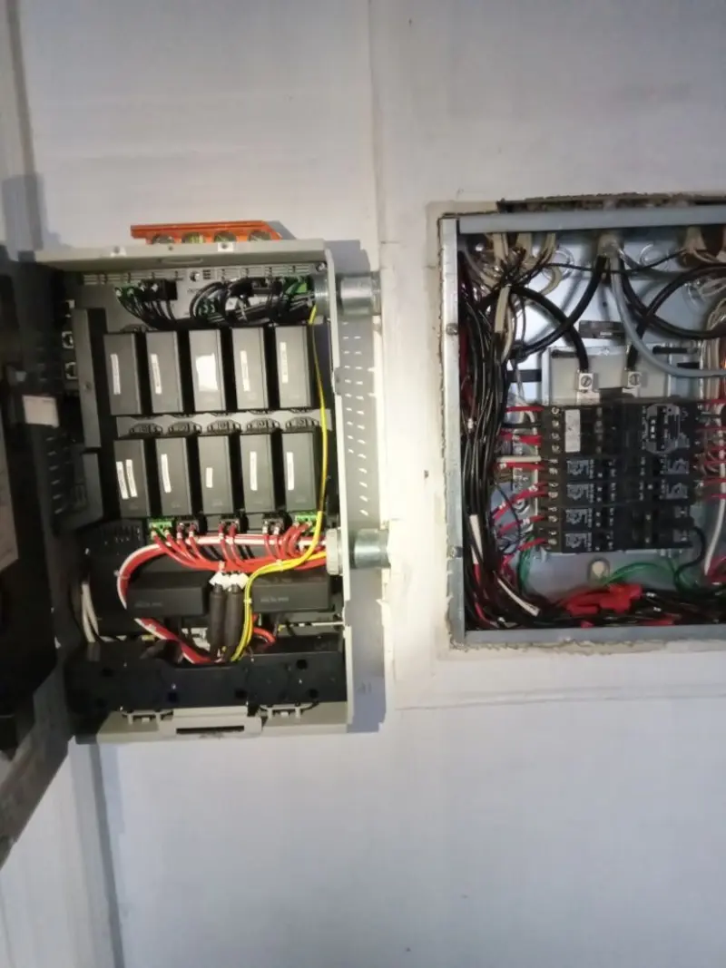 Electrical panel upgrade completed for Ring Doorbell Installation in Great Falls